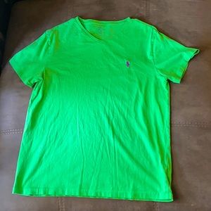 Polo Ralph Lauren green V-Neck T-Shirt